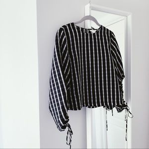H&M Plaid Blouse